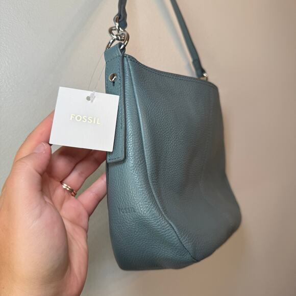 Fossil Women's Jolie Crossbody Shoulder Bag Dusty Sky Blue - Picture 3 of 8